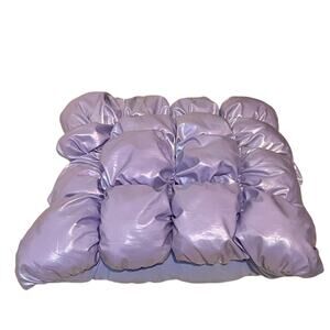 🍄2/$20 Lilac Purple Pillow Iridescent Lavender Decor Throw Cozy Postmodern